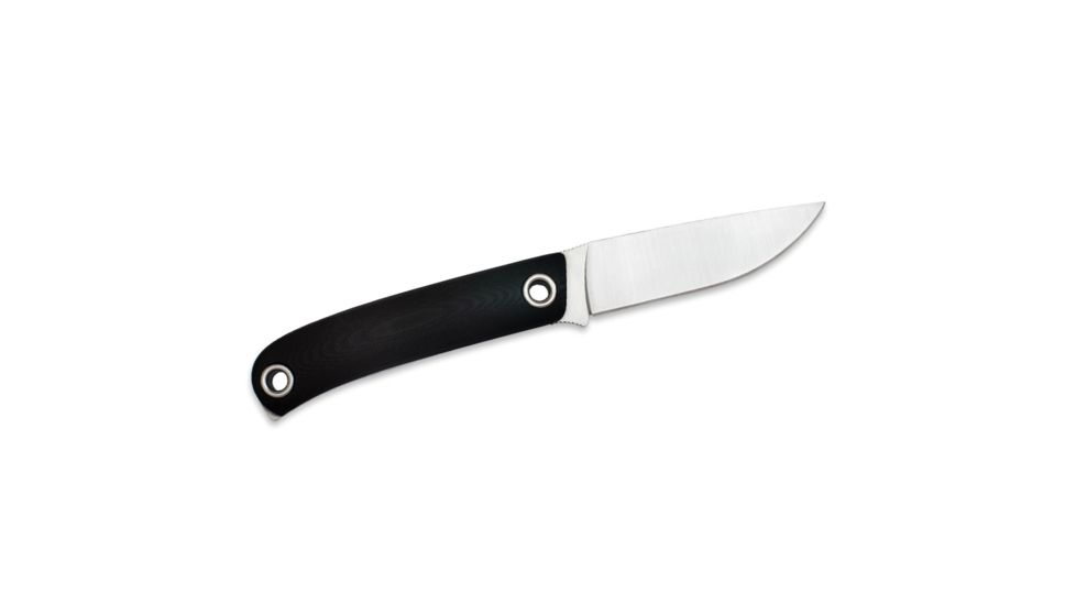 Manly Patriot CPM-154 Fixed Blade Knife, Black, Small, 02ML002