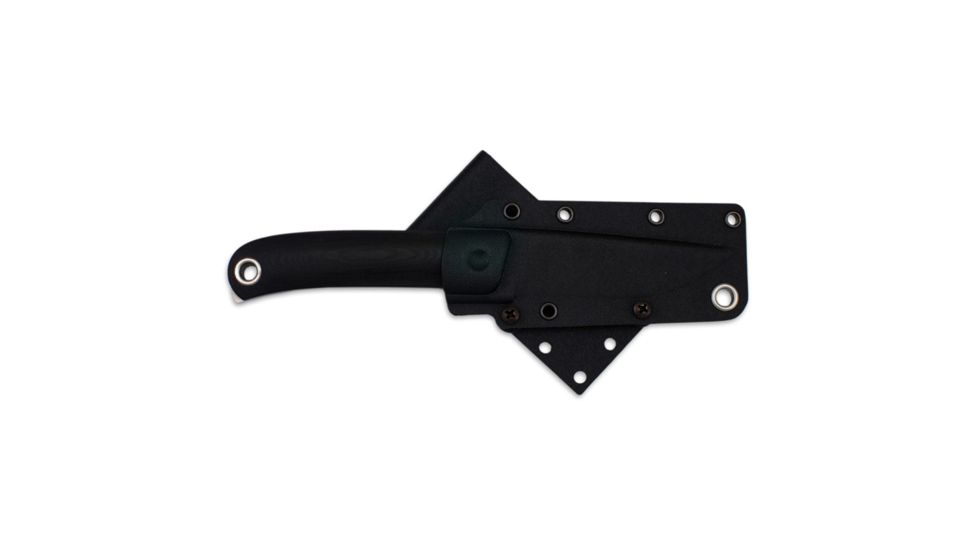 Manly Patriot CPM-154 Fixed Blade Knife, Black, Small, 02ML002