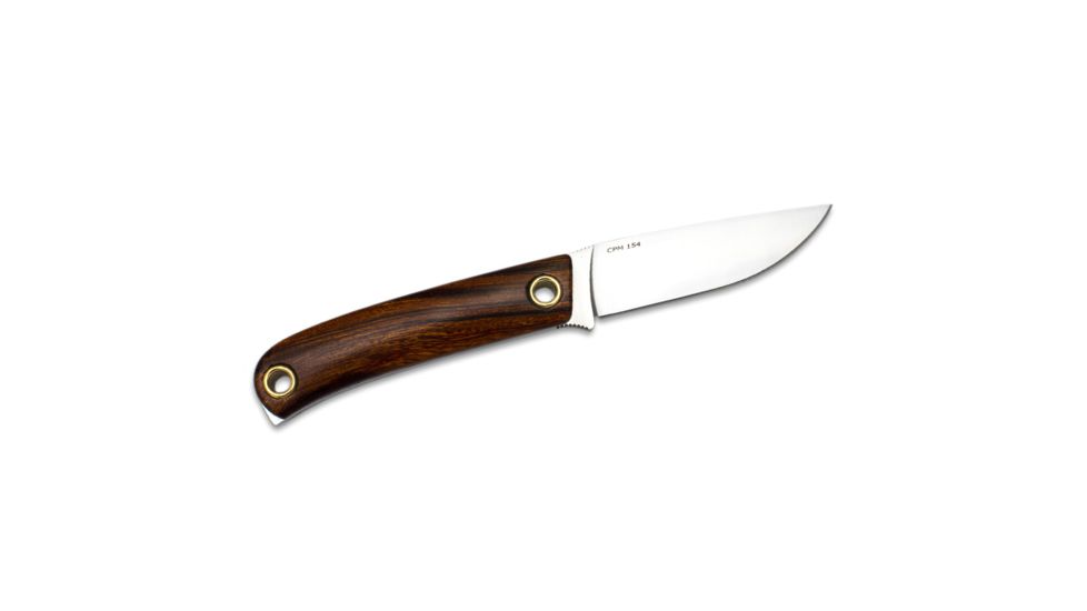 Manly Patriot CPM-154 Fixed Blade Knife, Desert Ironwood, Small, 02ML009
