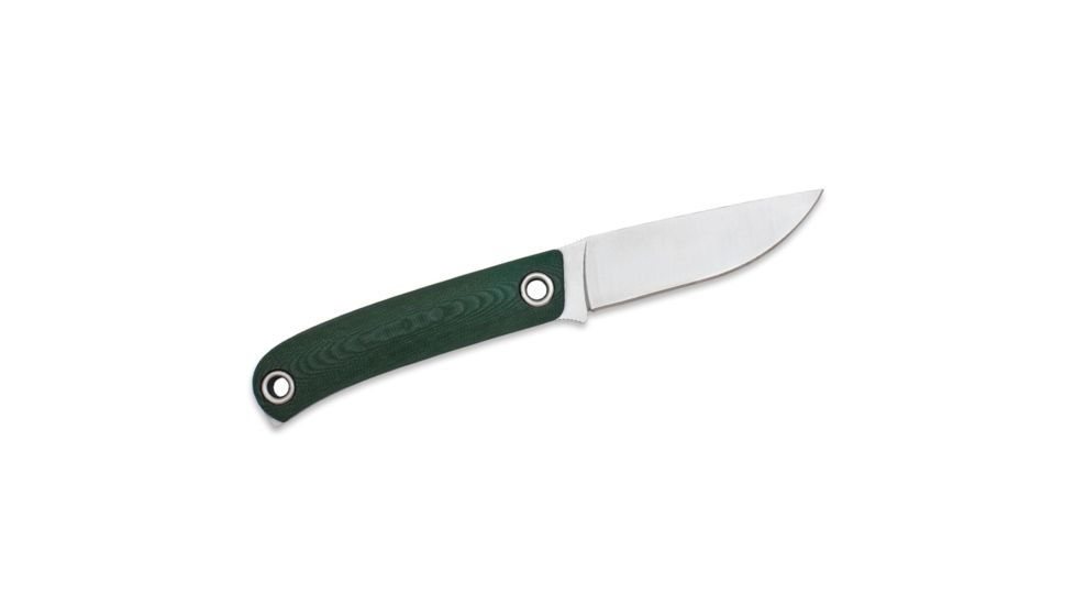 Manly Patriot CPM-154 Fixed Blade Knife, Military Green, Small, 02ML004