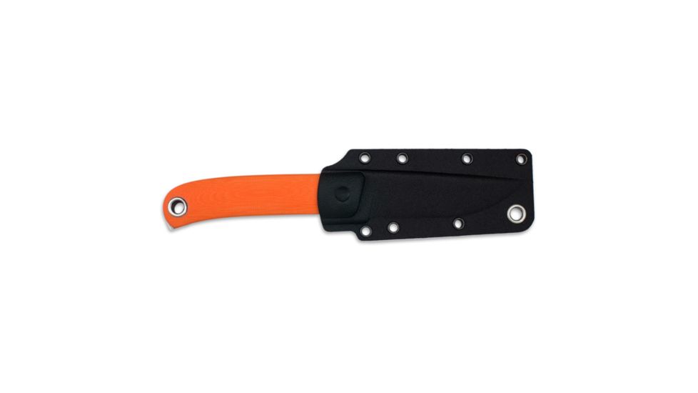 Manly Patriot CPM-154 Fixed Blade Knife, Orange, Small, 02ML008