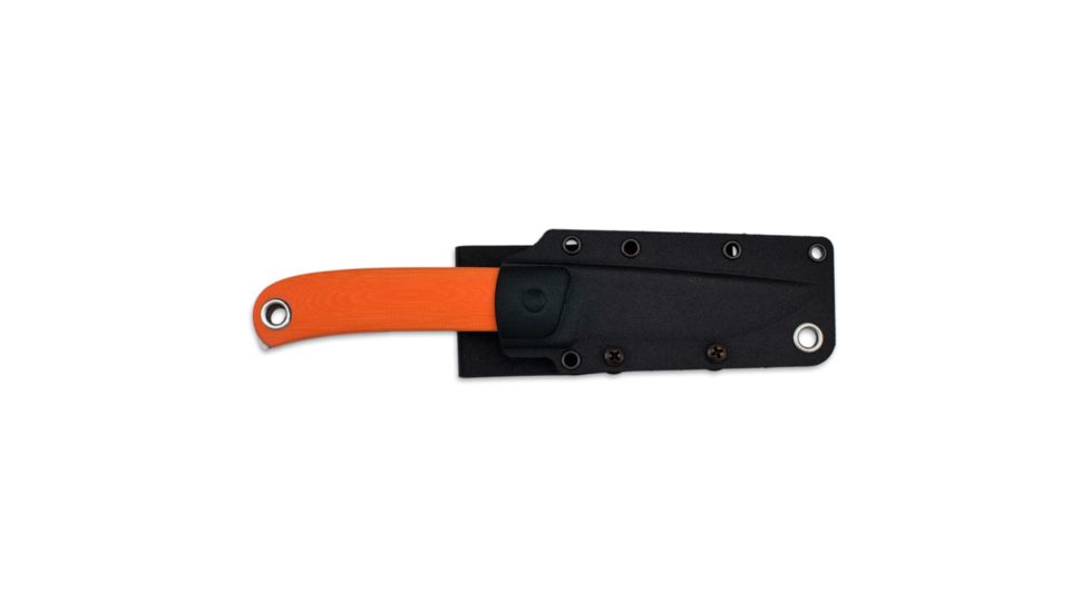 Manly Patriot CPM-154 Fixed Blade Knife, Orange, Small, 02ML008