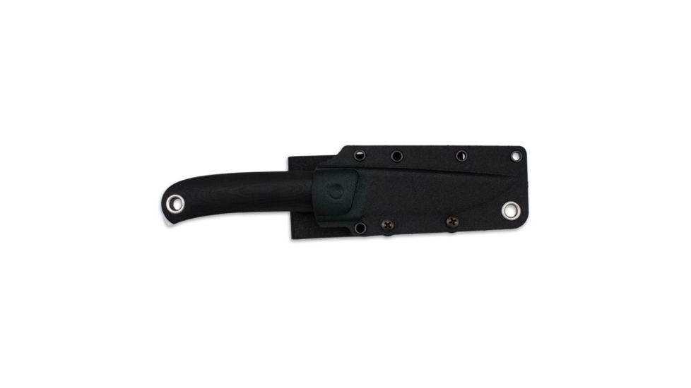 Manly Patriot D2 Fixed Blade Knife, Black, Small, 02ML001