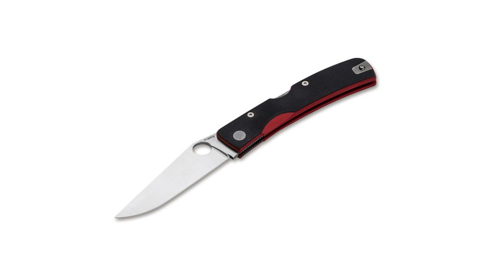 Manly Peak CPM-S-90V Folding Knife, Red, Small, 01ML063US