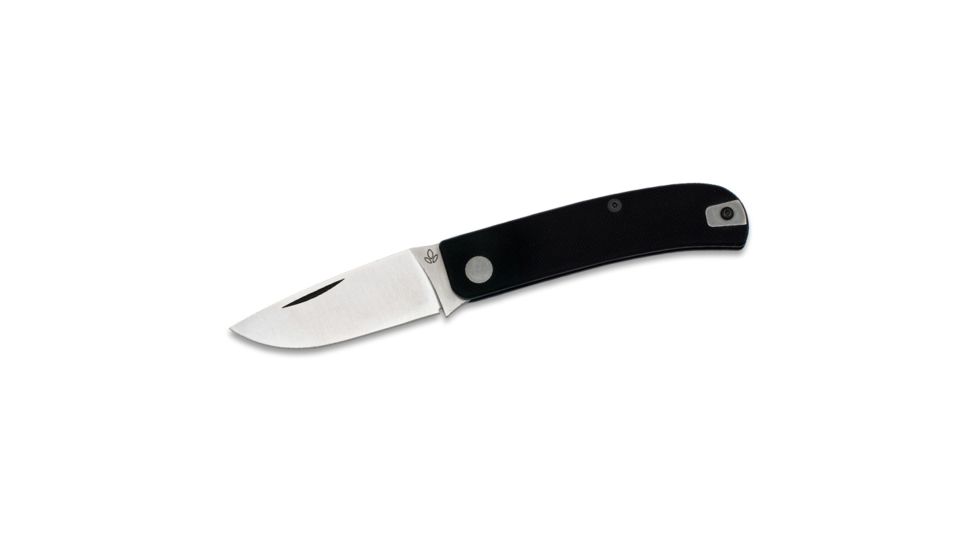 Manly Wasp 14C28N Folding Knife, Black, Small, 01ML067
