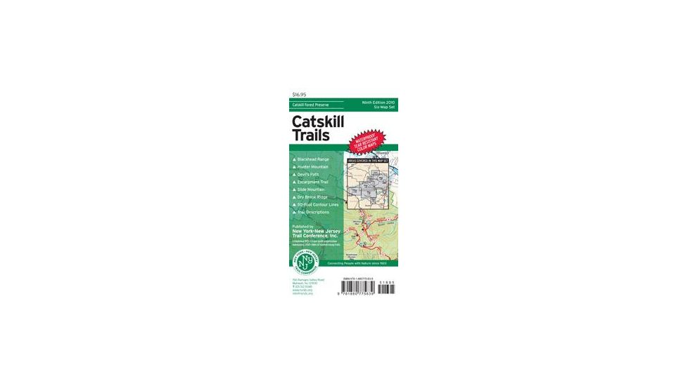 Map Catskill, Ny/njtc, Publisher - Ny/nj Trail Confrnce