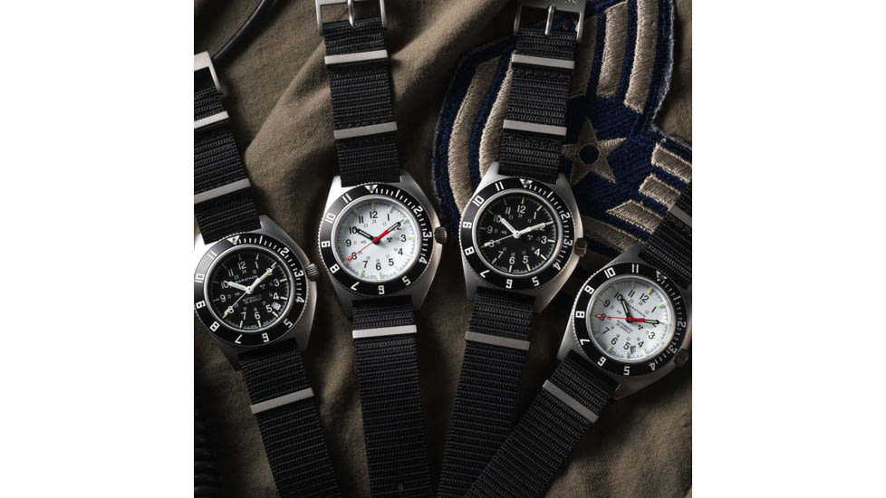 Marathon Arctic Steel Navigator w/ Date Automatic Unisex Watches, 41mm, Sapphire, Nylon Defstan Strap, Black, WW194030SS-0503