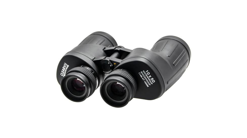 Marathon ARMORED 10x50mm BAK-4 Prism Binocular, Black, BI030043