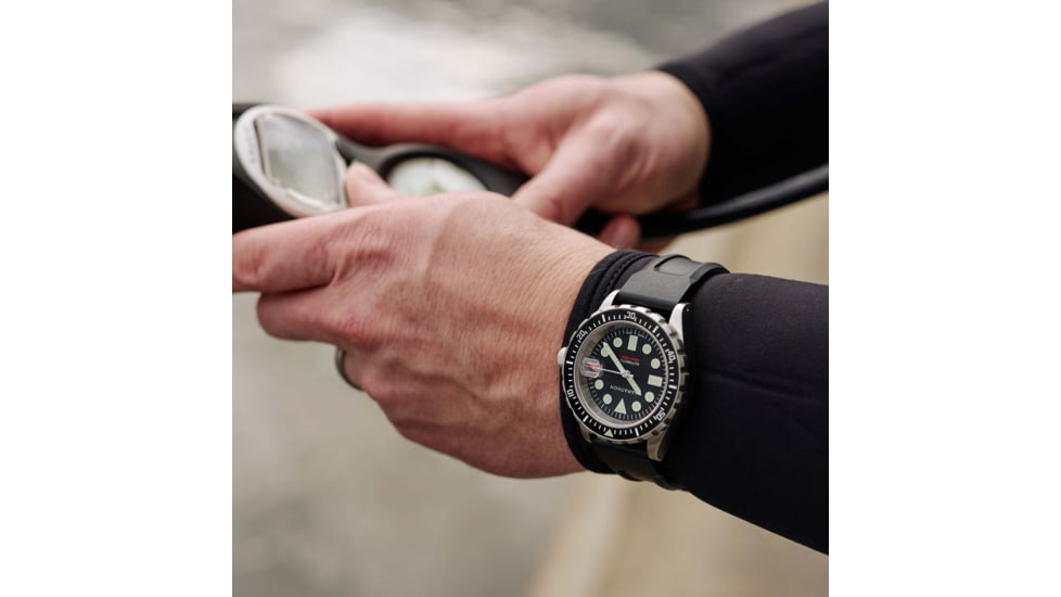 Marathon OSAR-D Watches, Rubber, Black, 41mm, WW194006SS-2030