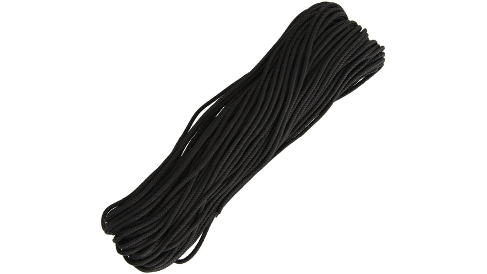 Marbles 325 Paracord, 325 Paracord, Black, 325 Paracord, 4 Strand Core, 100 Ft, Nylon Construction, Black, 4890 BLACK NYLON CORD