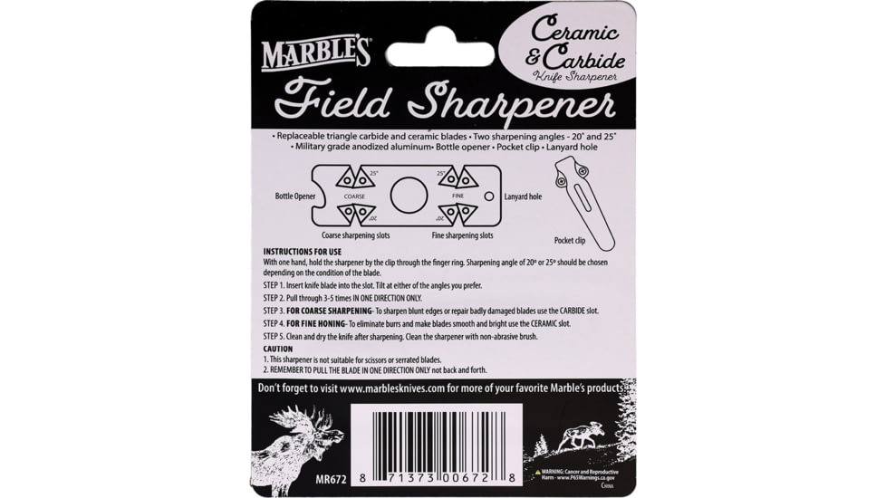 Marbles 4 in 1 Knife Sharpener