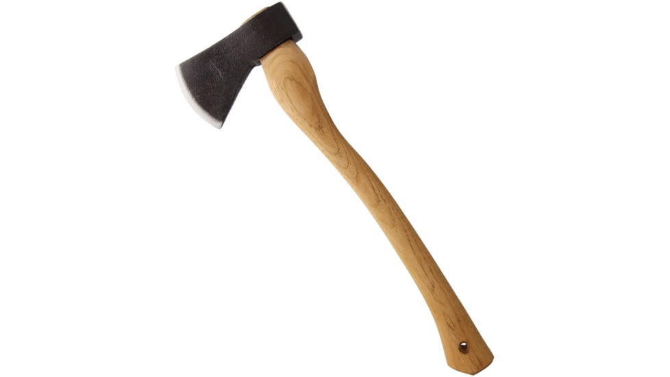 Marbles Hunters Axe, Overall 18in, Blade Standard Edge, 6in Axe Head With 3.5in Cutting Edge, Hickory Wood Handle With, MA7010SB-18
