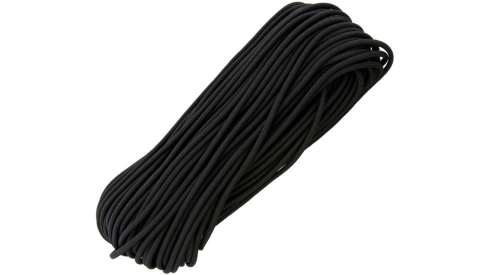 Marbles Military Spec Paracord, BLACK, RG1164H