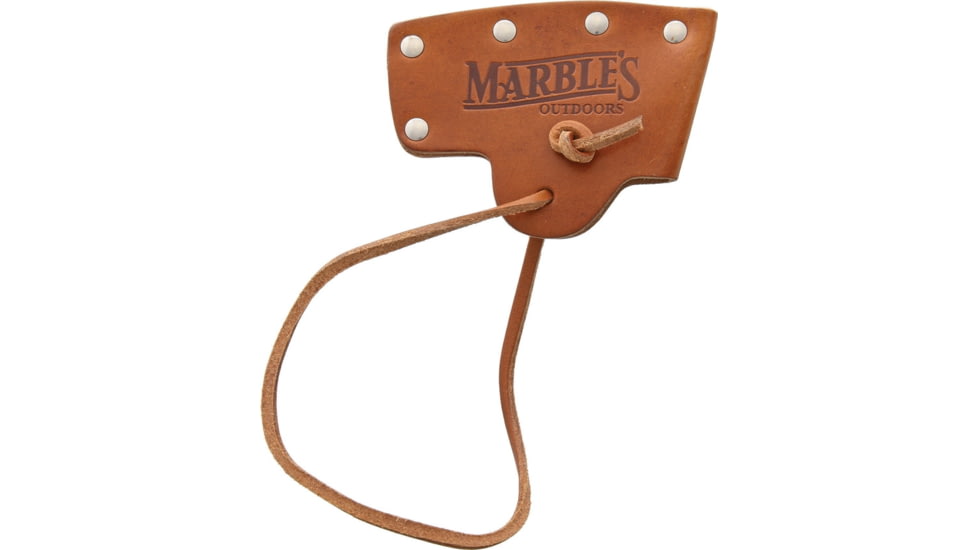 Marbles No 10 Axe Blade Cover, Brown Leather Construction With Lanyard, For Use With Marbles No, 10 Axe Mr5, Mr10, Mr10B, MR10S / AXE COVER