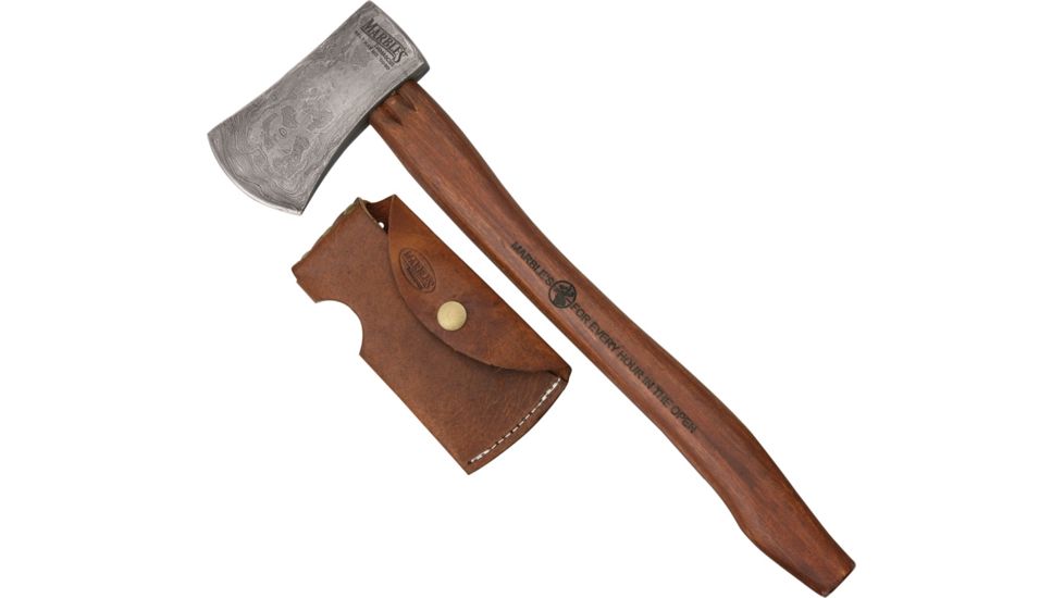 Marbles No 9 Damascus Belt Axe MR009D