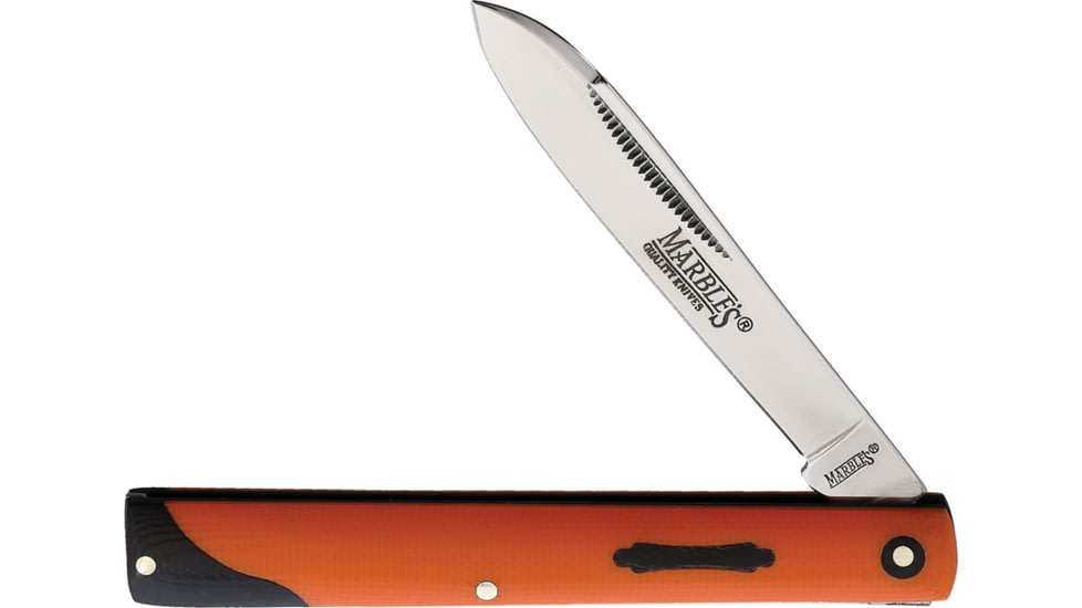 Marbles Orange G10 Doctors Knife, MR594 /KB214-1