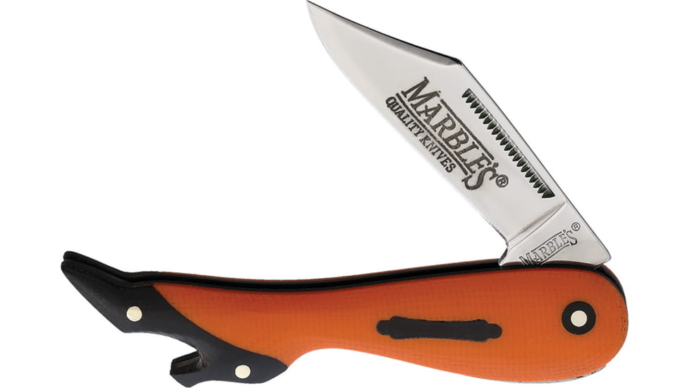 Marbles Orange G10 Small Leg Knife, MR593 / KB114