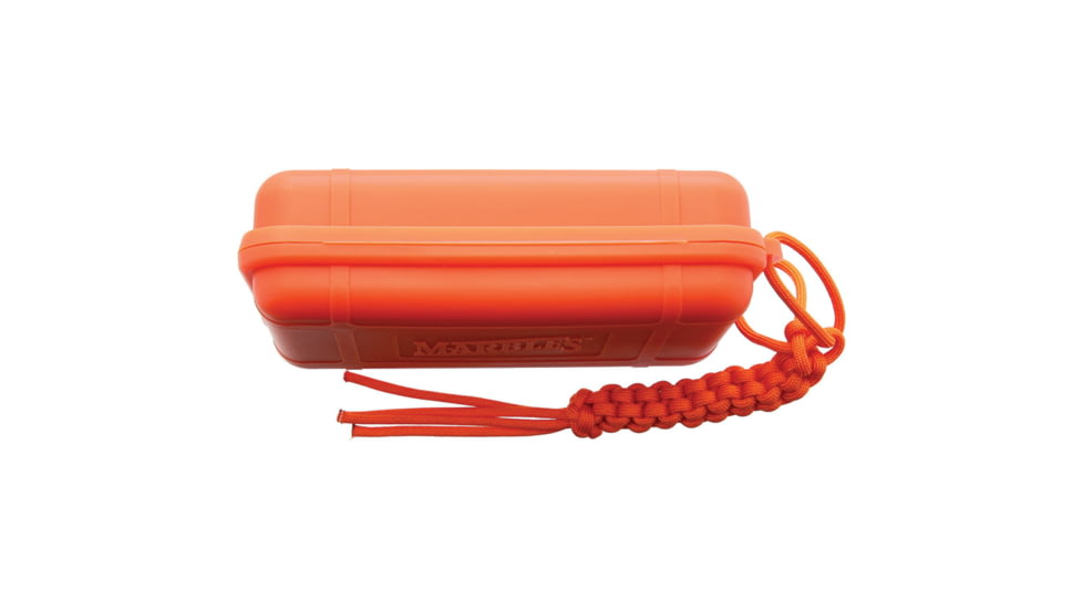 Marbles Plastic Survival Box Orange