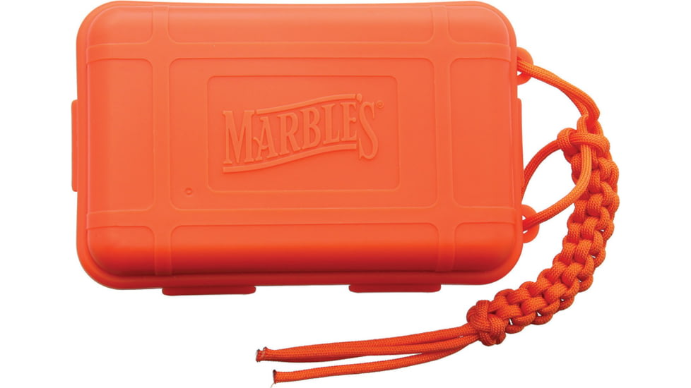 Marbles Plastic Survival Box Orange