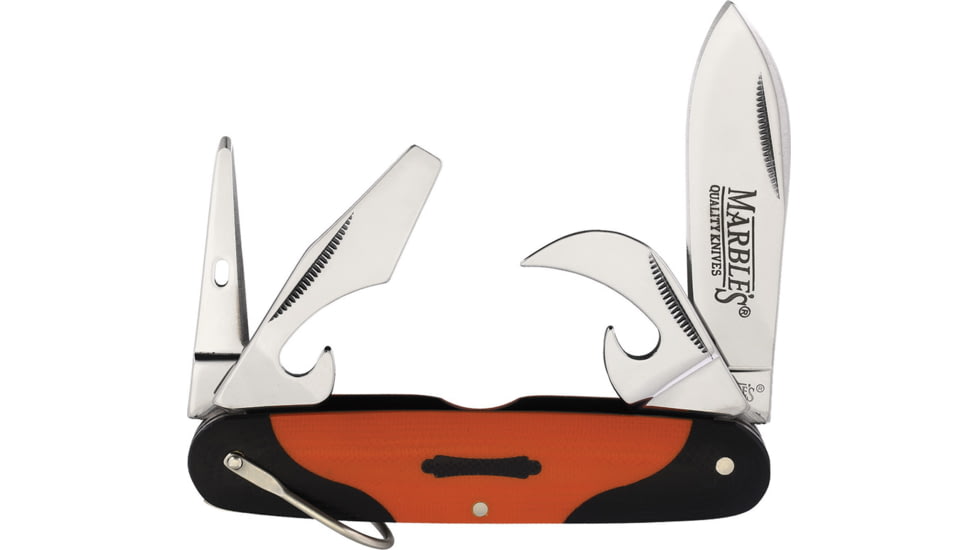 Marbles Scout Knife Orange G10