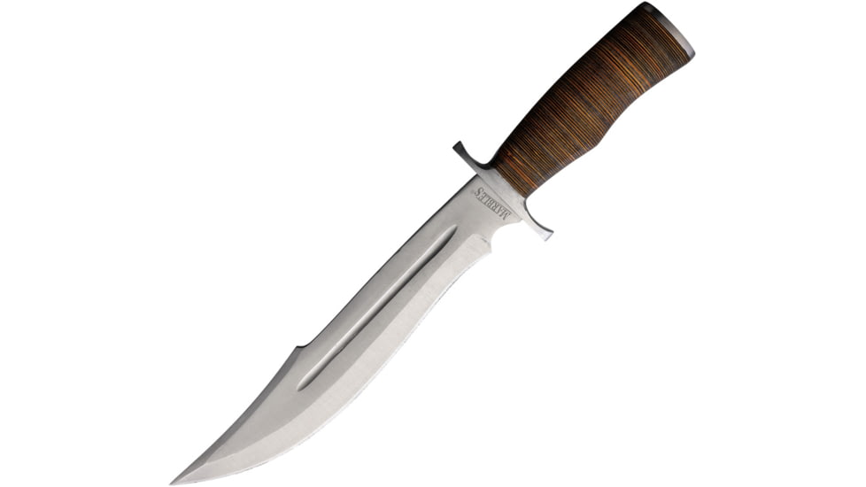 Marbles Stacked Leather Bowie