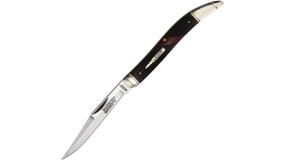 Marbles Toothpick Brown Checkered Bone
