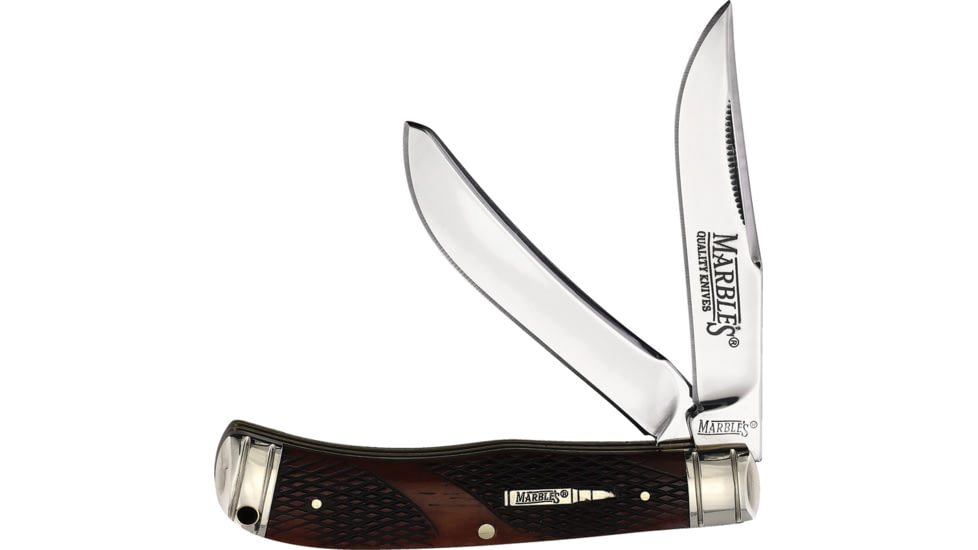 Marbles Trapper Brown Checkered Bone