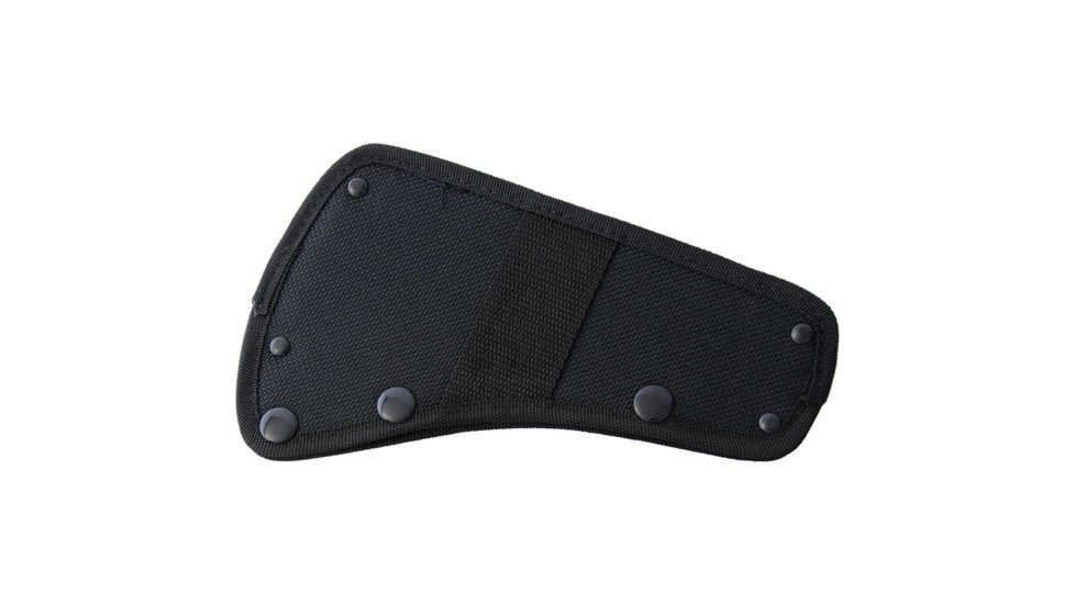 Marbles X-1 Tactical Tomahawk, 15in Overall, 3.38in Cutting Edge, 8in Axe Head, Spear Point Spike End, Orange Finish SS Construction With Black Cord Wrapped Handle, Black Nylon Sheath, Black, MR424