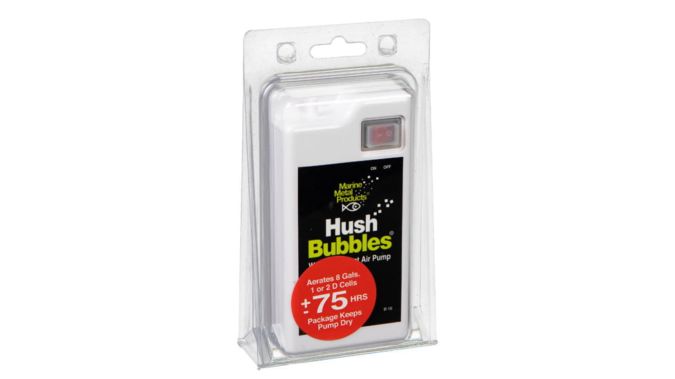Marine Metal Products Hush Bubbles, White, B-16