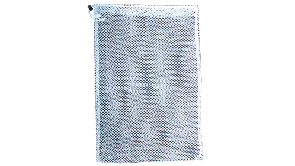 Marine Sports Chum Drawstring 15inx22in Bag White With Small 1/4in Mesh, 4703WT