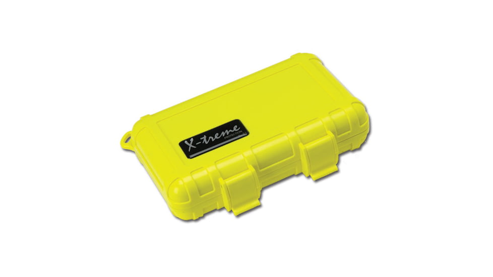 Marine Sports Dry Box 2000 Extreme - Yellow - 6-1/2&quot; x 3-7/8&quot; x 1-5/8&quot; - w/ Foam Liner, 1862YW