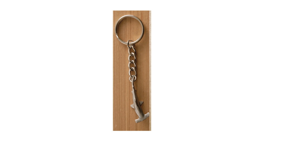 Marine Sports Pewter Key Chain