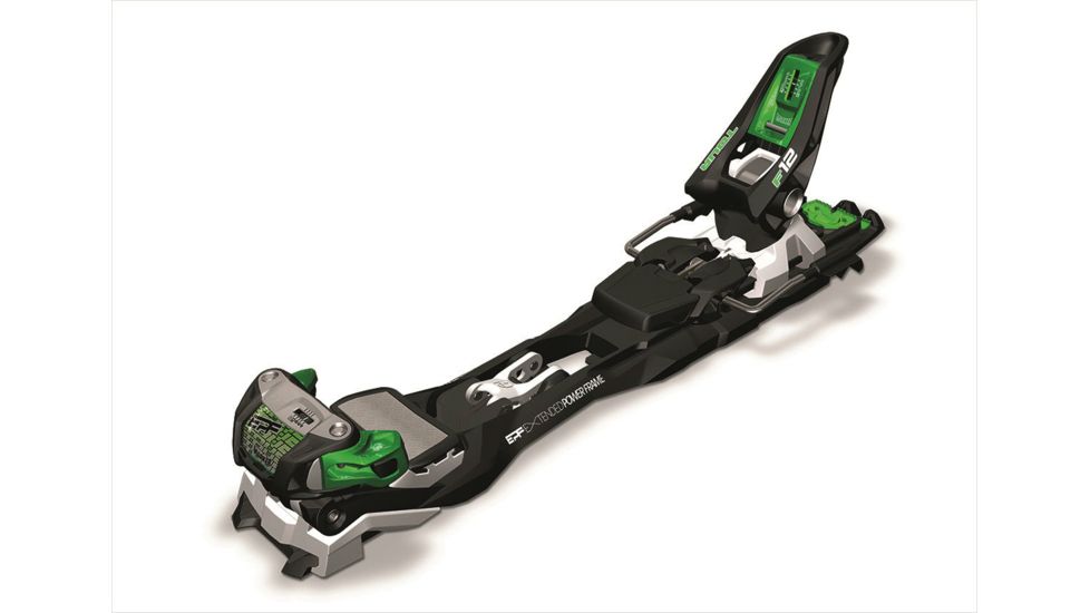 Marker Tour F12 Binding-Black/Green-110 mm-Large