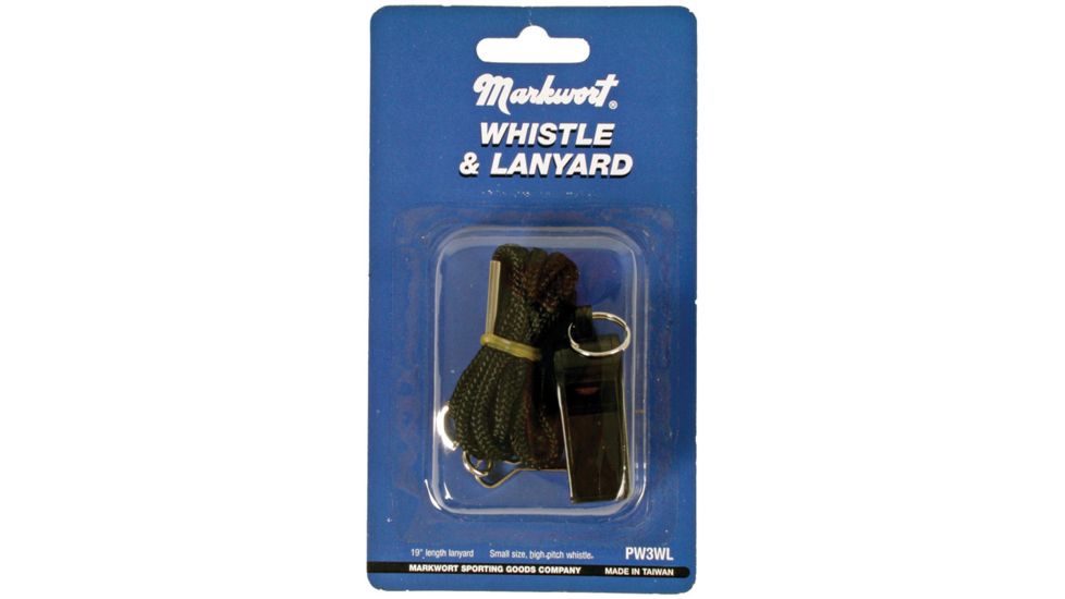 Markwort Whistle W/lanyard Black PW3WLB