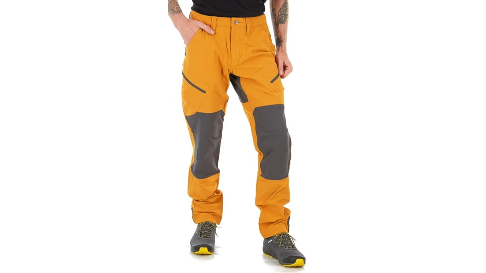 Marmot Highland Pant - Mens, Aztec Gold/Slate Grey, 28 Waist Waist, Regular Inseam, 42290-9498-28