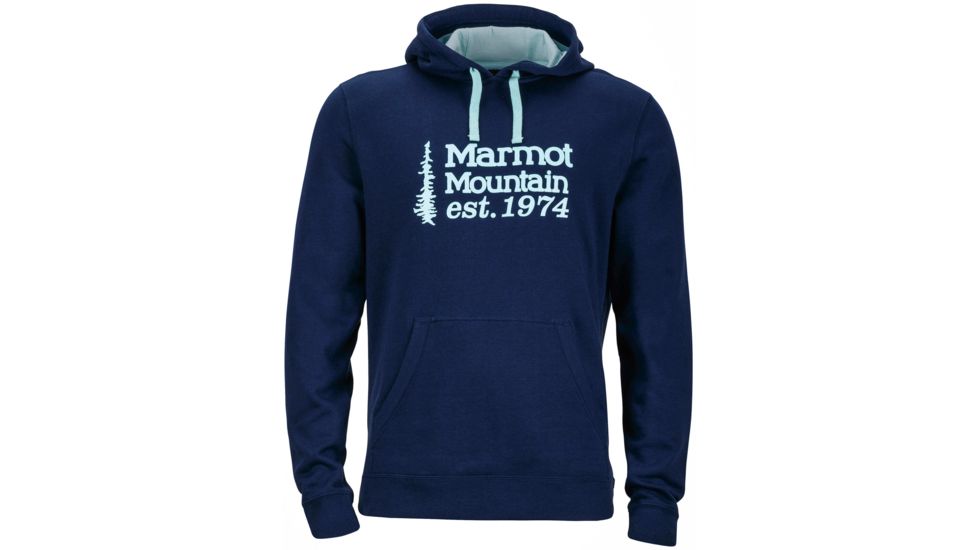 Marmot 74 Hoody - Men's-Dark Indigo-Medium