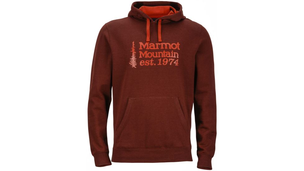 Marmot 74 Hoody - Men's-Marsala Brown-Small