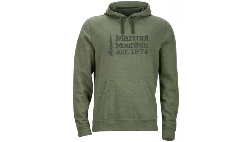 Marmot 74 Hoody - Men's-Stone Green-Small