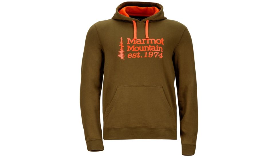 74 Hoody - Mens-Dark Olive-Medium