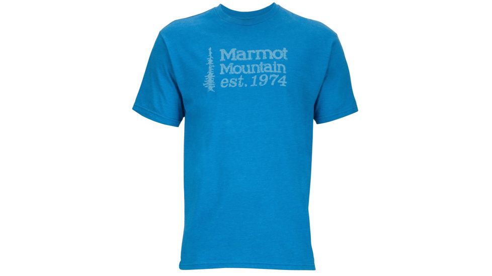 74 Short Sleeve Tee - Mens-True Royal Heather-Small