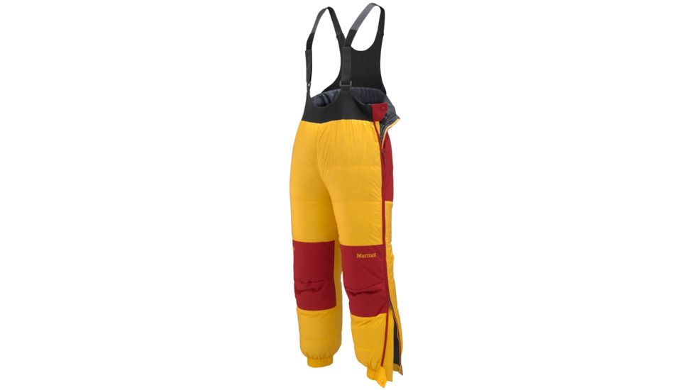 Marmot 8000 Meter Pant - Men's-Golden Yellow/Fire-Small