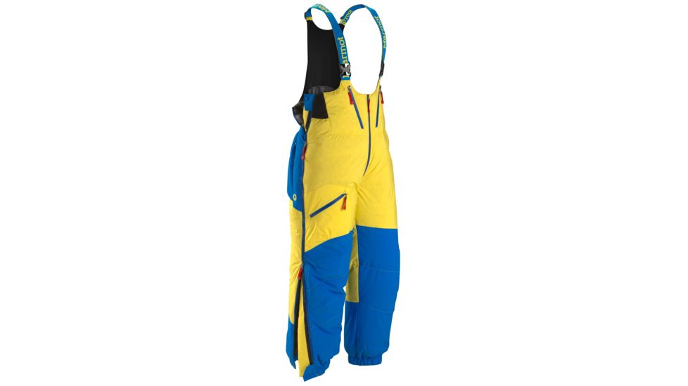 Marmot 8000 Meter Pant - Men's-Acid Yellow/Cobalt Blue-Medium