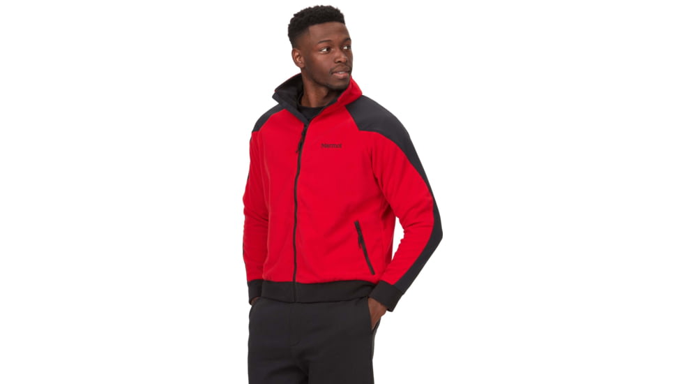 Marmot 87 PolarPlus Alpinist Fleece Jacket - Mens, Team Red, Small, M14860-6278-S
