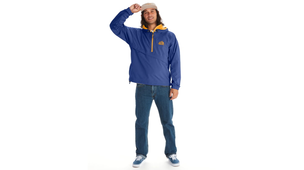 Marmot 96 Active Anorak - Mens, Trail Blue/Golden Sun, Large, M14193-23244-L