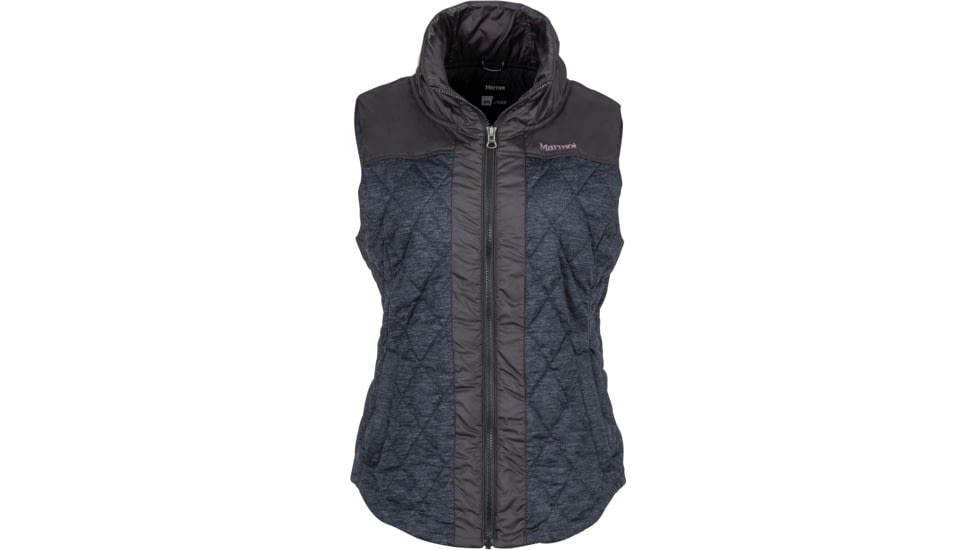Marmot Abigal Vest - Women's, Dark Charcoal Heather/Black, X-Small, 393249