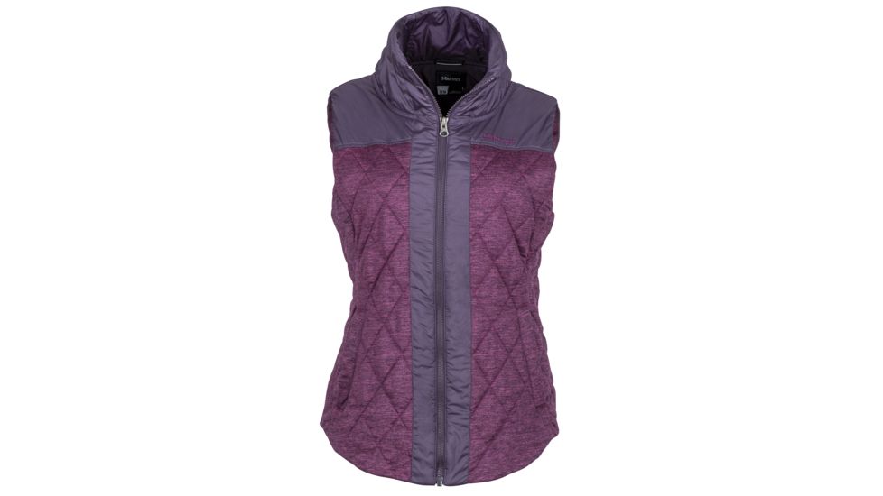 Marmot Abigal Vest - Women's, Red Grape Heather/Nightshade, Large, 393257