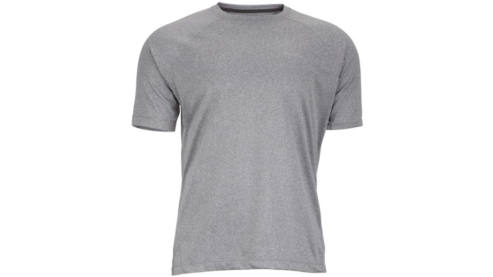 Accelerate Short Sleeve Shirt - Mens-Steel Heather-Small
