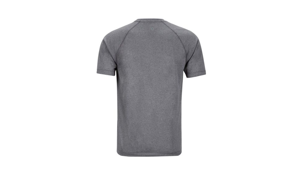 Marmot Accelerate Short Sleeve T-Shirt - Mens, Grey Storm Heather, Extra Large 53550-1870-XL