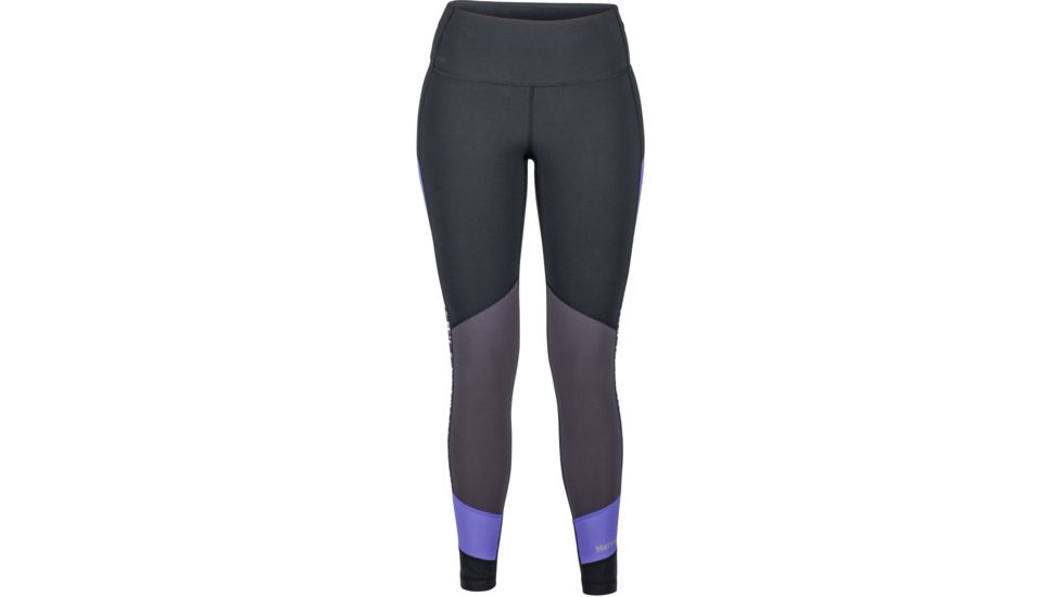 Marmot Adrenaline Tight - Women's-Black/Electric Iris-Medium