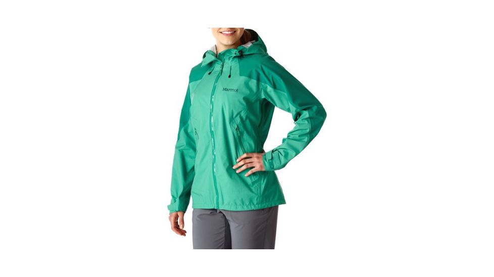 Marmot Adroit Jacket - Women's-Gem Green/Green Garnet-Medium